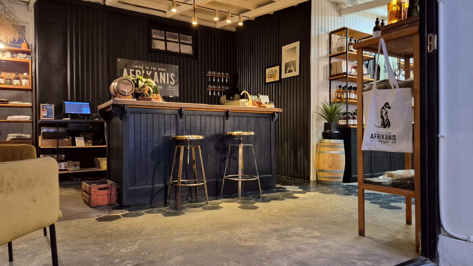The wine bar